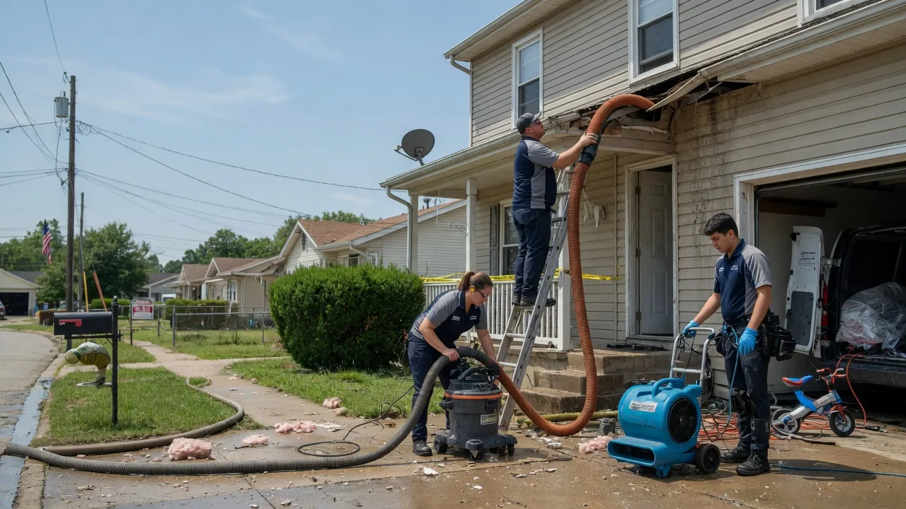 Water Damage Restoration in Fidelity, IL near me
